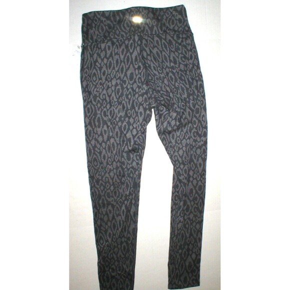 Womens L Marika Gray Dark Yoga Pilates Warm Leggings Pants New NWT Dry Wik Run - Picture 5 of 6